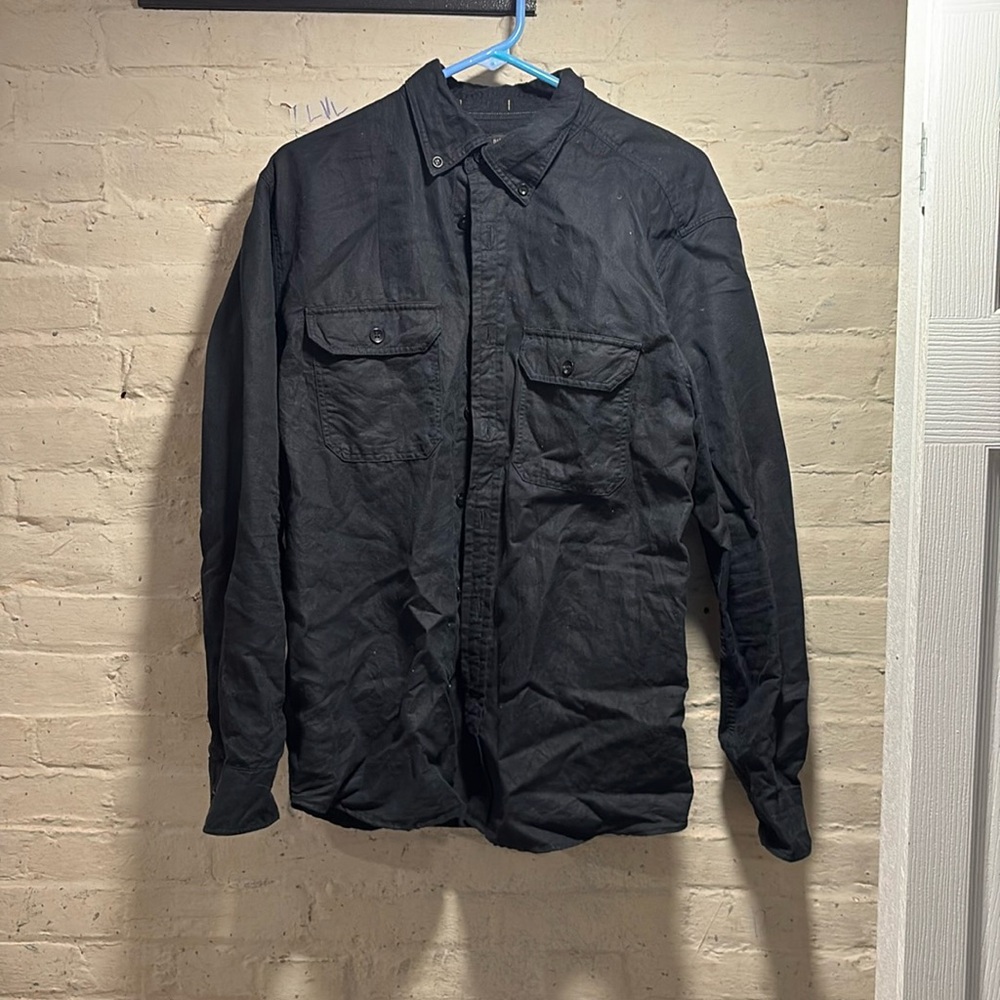 Banana Republic work shirt size M navy blue